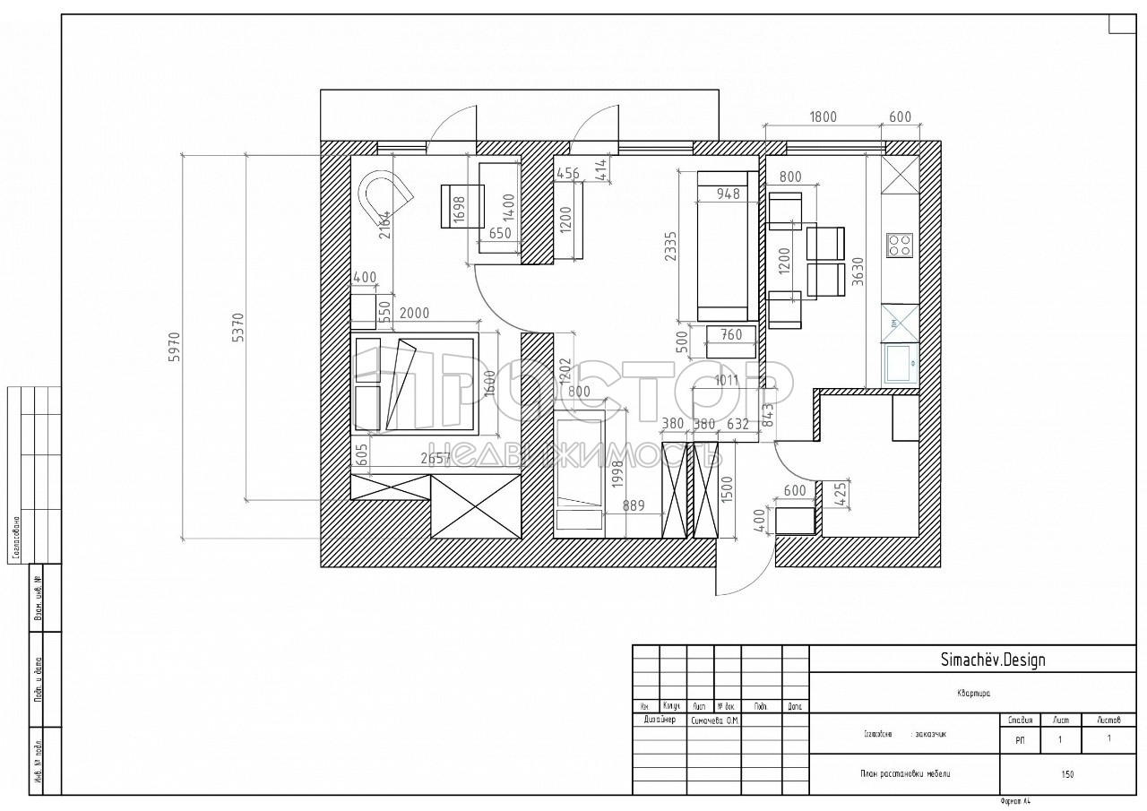 2-комнатная квартира, 48.4 м² - фото 13