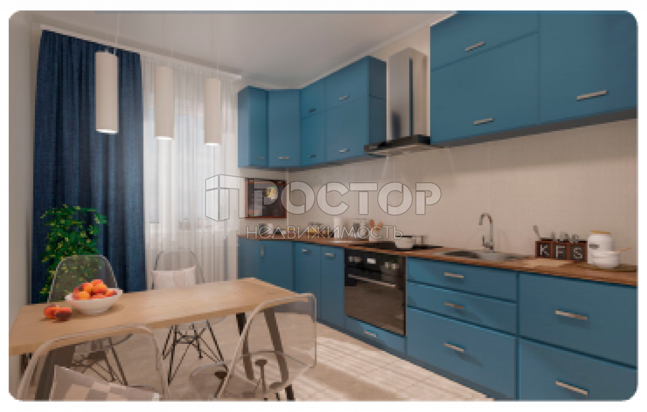 2-комнатная квартира, 49.8 м² - фото 4