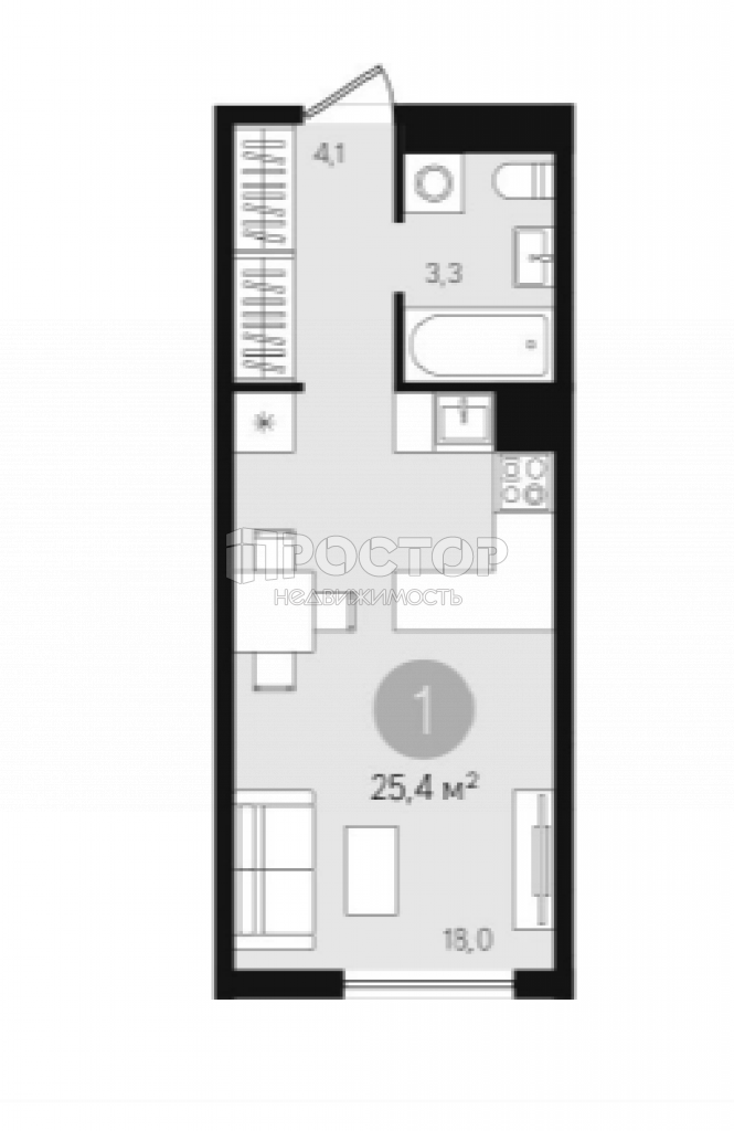 3-комнатная квартира, 140 м² - фото 6