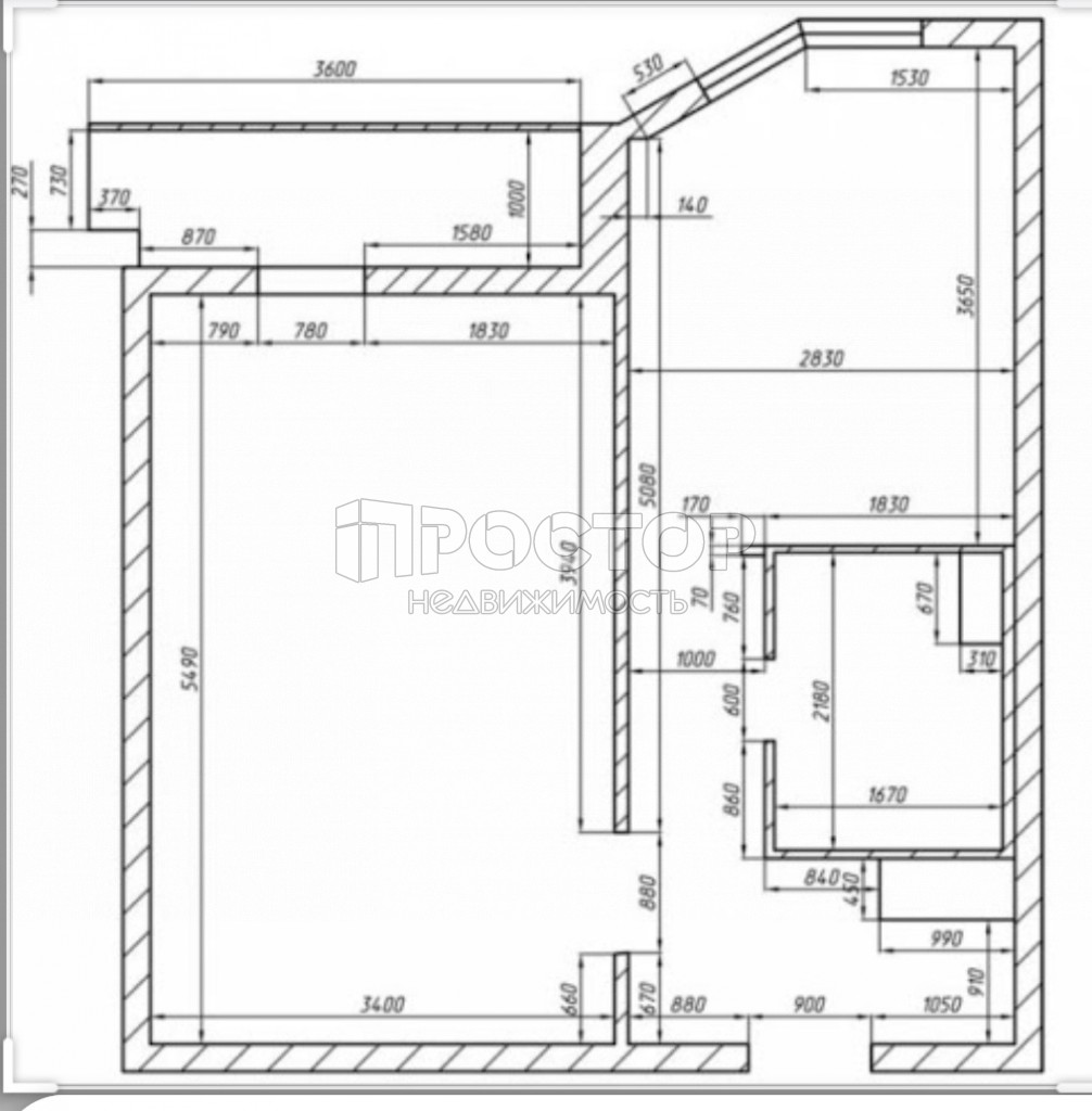 1-комнатная квартира, 37.7 м² - фото 17