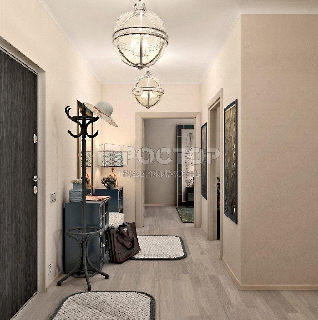 1-комнатная квартира, 59.4 м² - фото 5