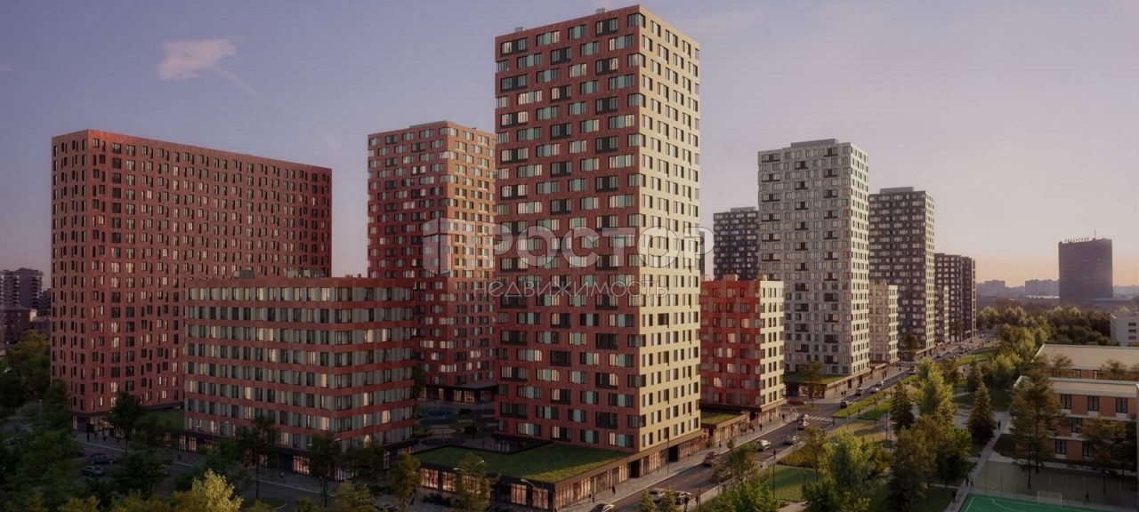 1-комнатная квартира, 39.8 м² - фото 3