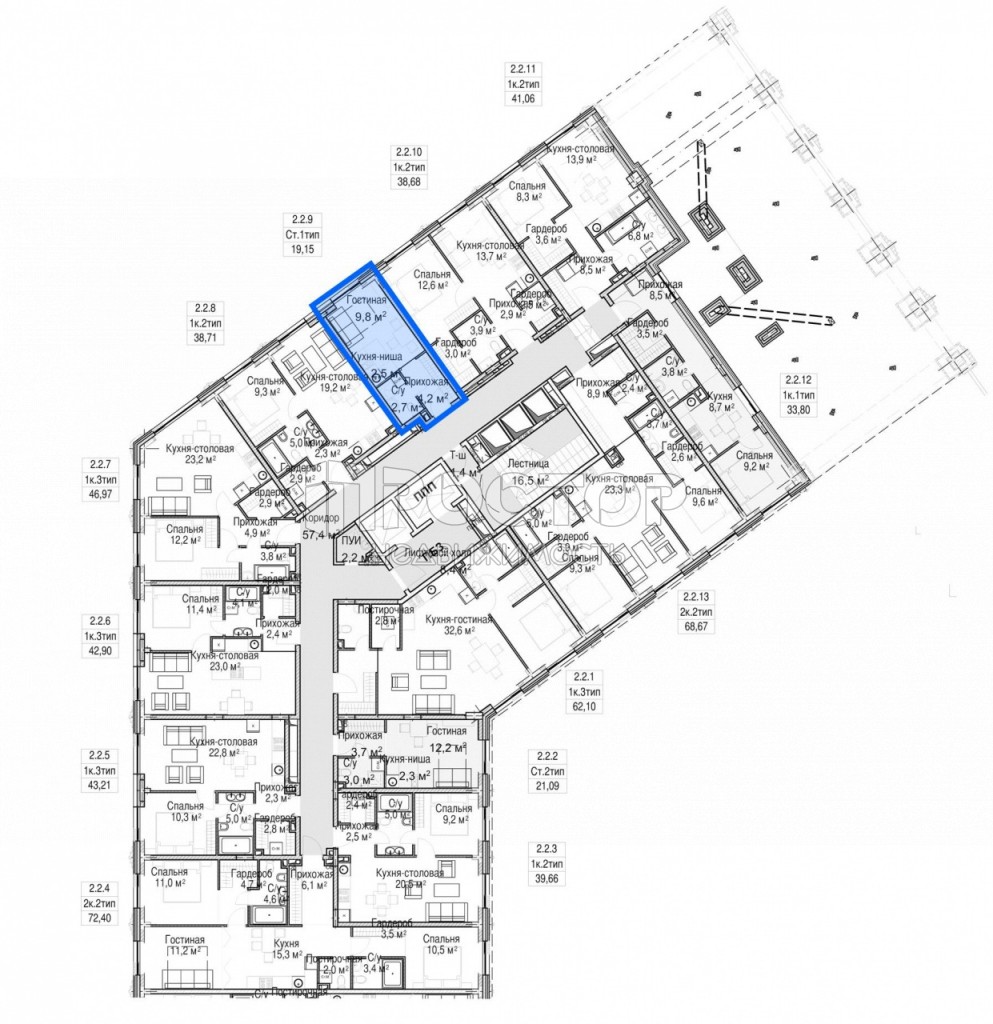 Студия, 19.2 м² - фото 5