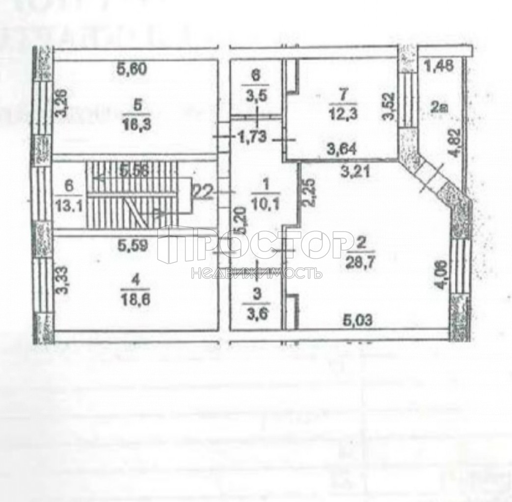 3-комнатная квартира, 95.1 м² - фото 16