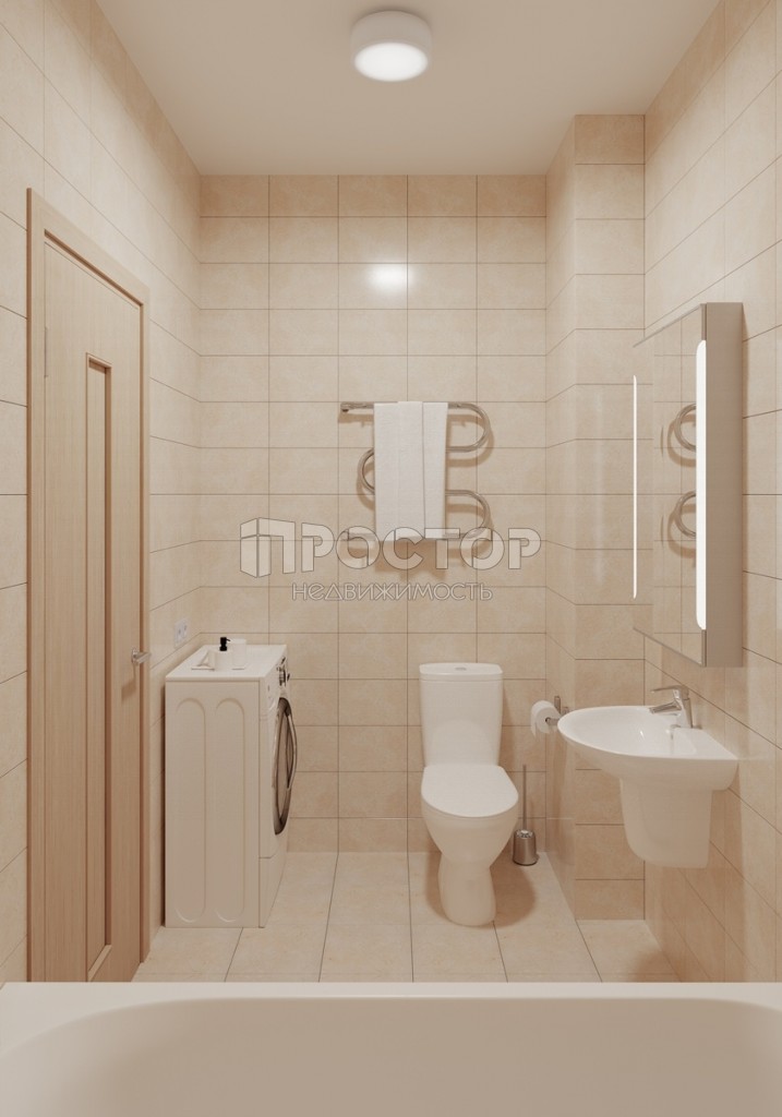 1-комнатная квартира, 37.1 м² - фото 16