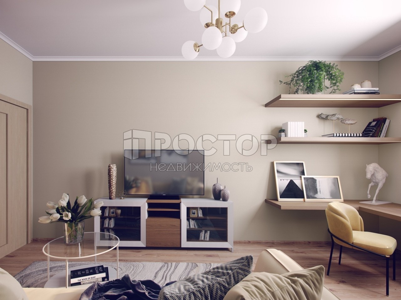 1-комнатная квартира, 41.7 м² - фото 10