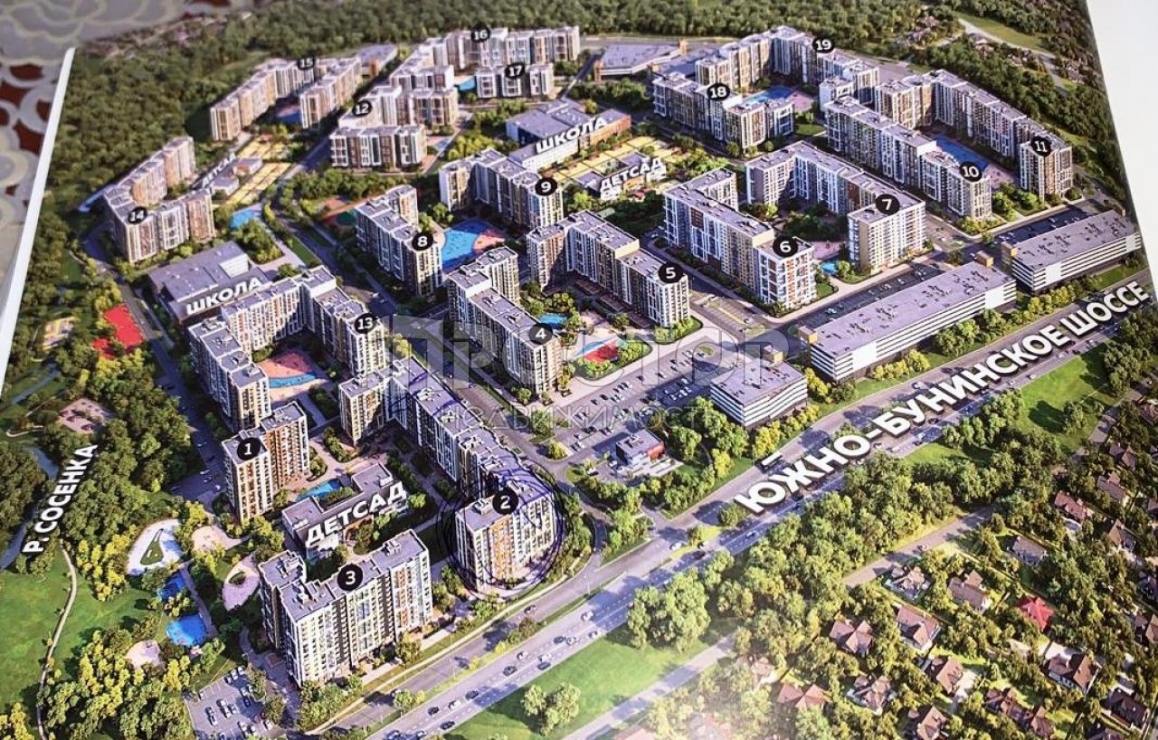 2-комнатная квартира, 57.69 м² - фото 6