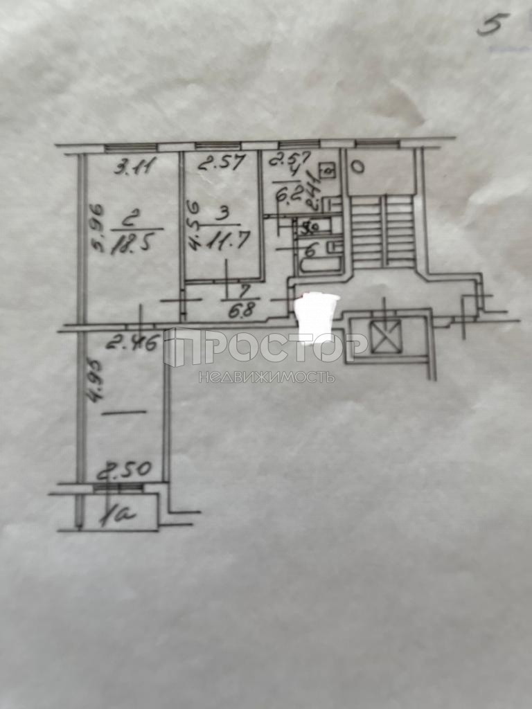 3-комнатная квартира, 58.4 м² - фото 20