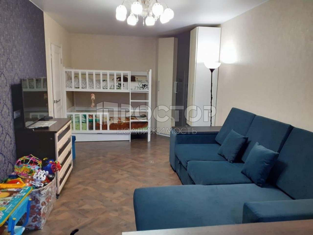 1-комнатная квартира, 34.9 м² - фото 2