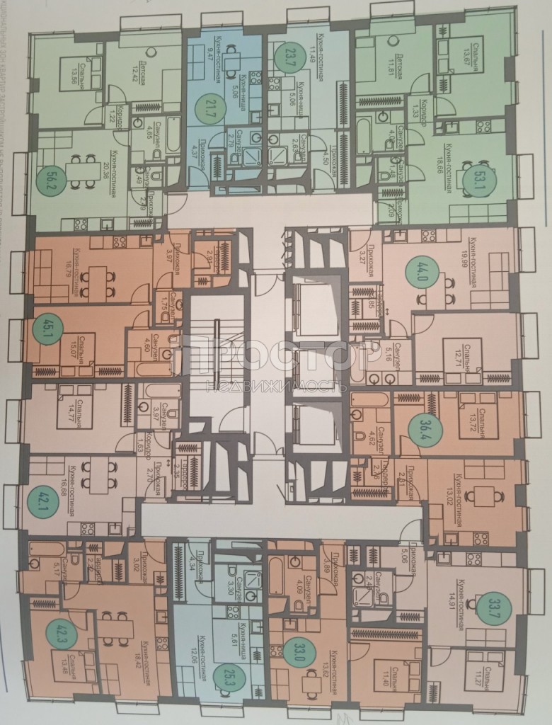 2-комнатная квартира, 33 м² - фото 4