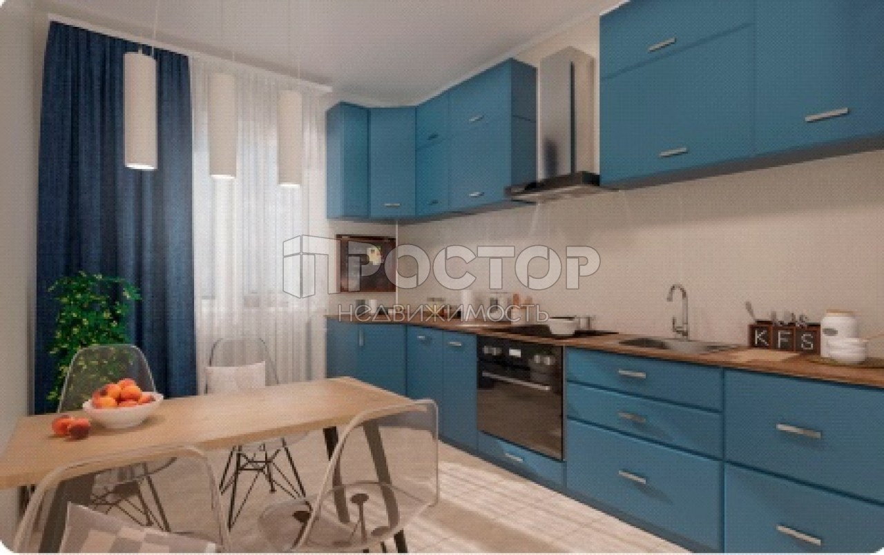 1-комнатная квартира, 34.3 м² - фото 7