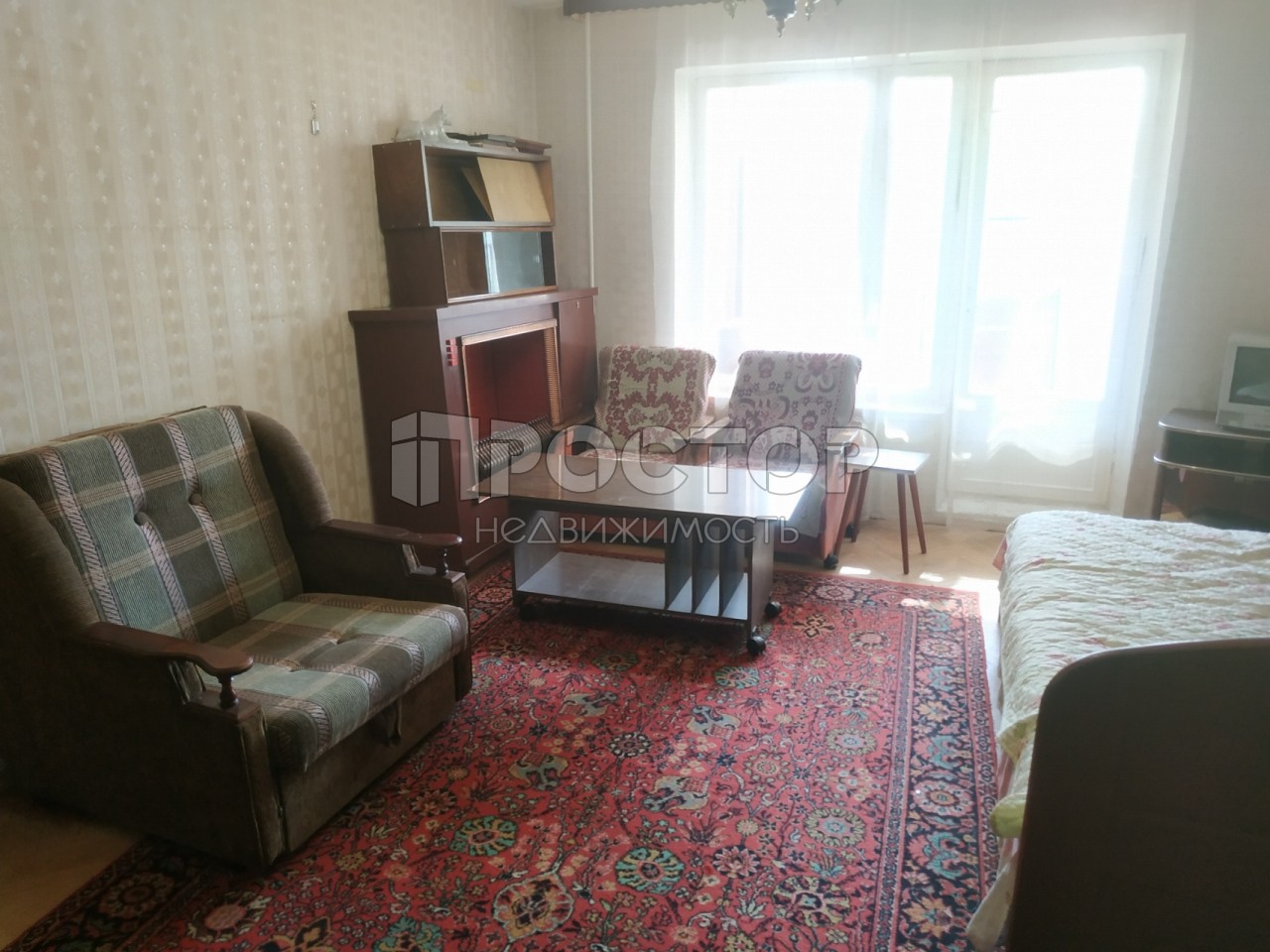 1-комнатная квартира, 35 м² - фото 3