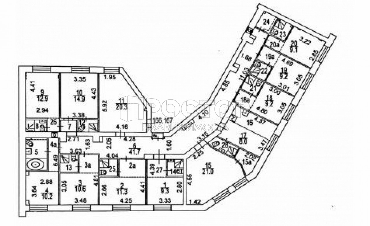 10-комнатная квартира, 256 м² - фото 19