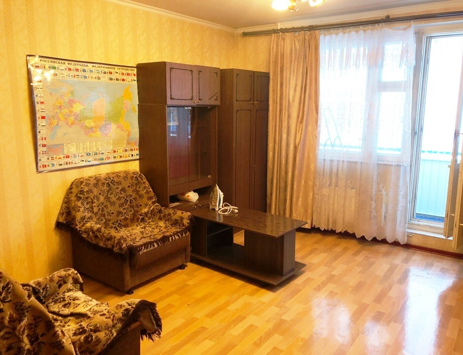 1-комнатная квартира, 40 м² - фото 5