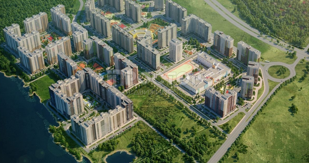 1-комнатная квартира, 40 м² - фото 3