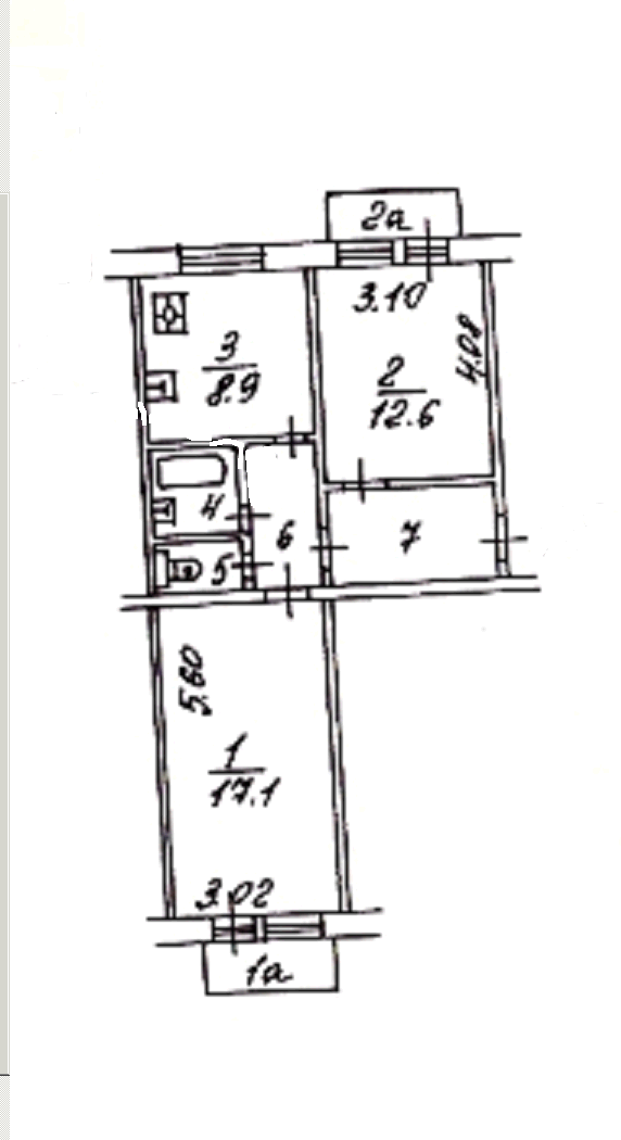 2-комнатная квартира, 51 м² - фото 7