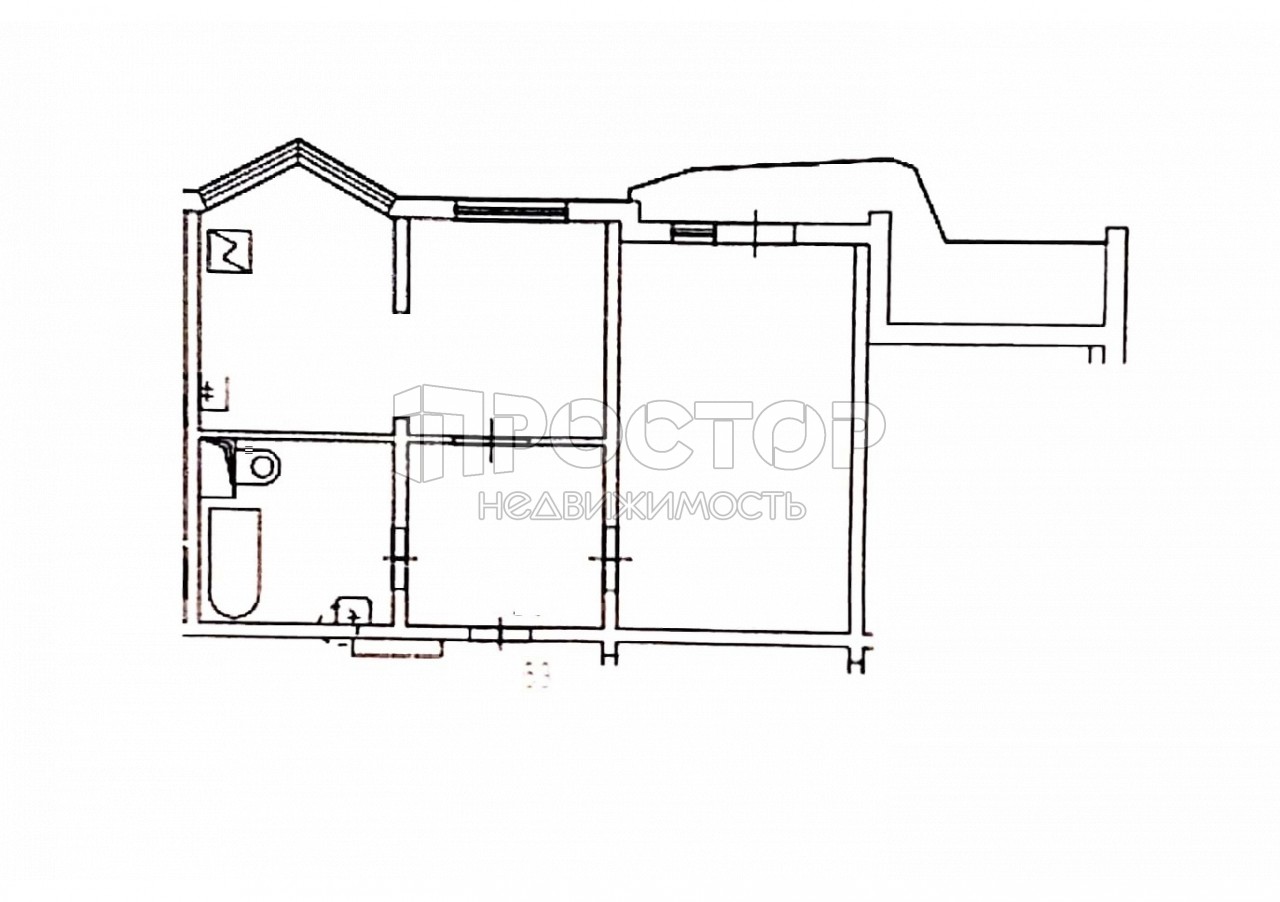 2-комнатная квартира, 56.2 м² - фото 16
