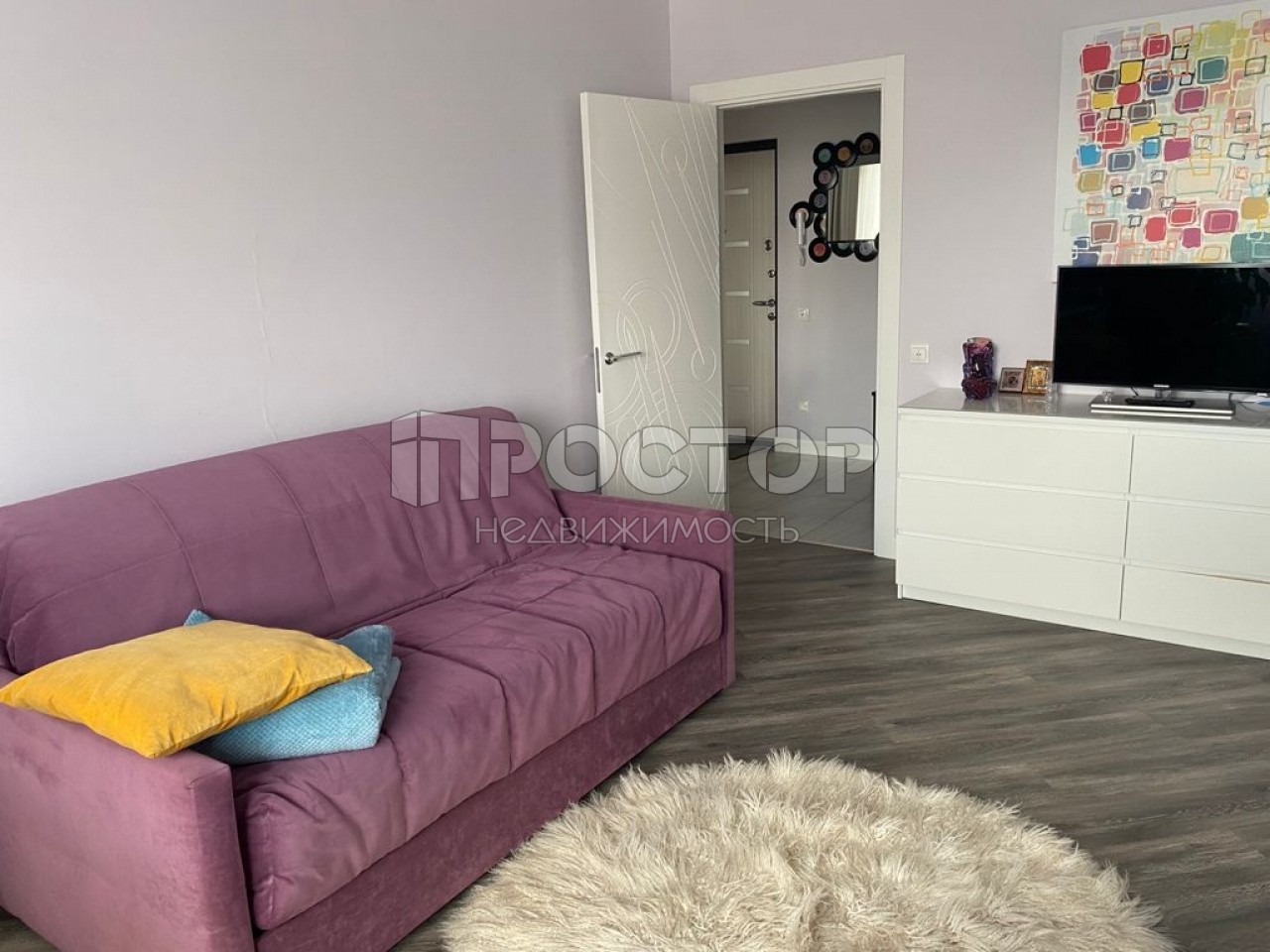 1-комнатная квартира, 46 м² - фото 4