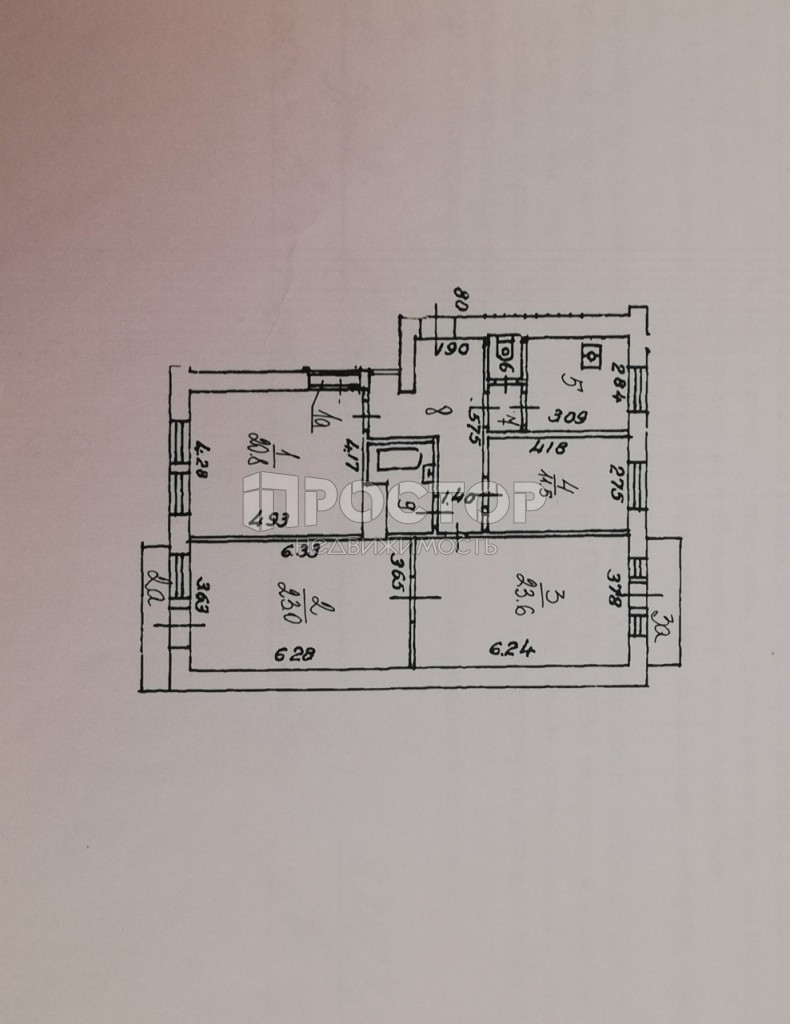4-комнатная квартира, 106 м² - фото 28