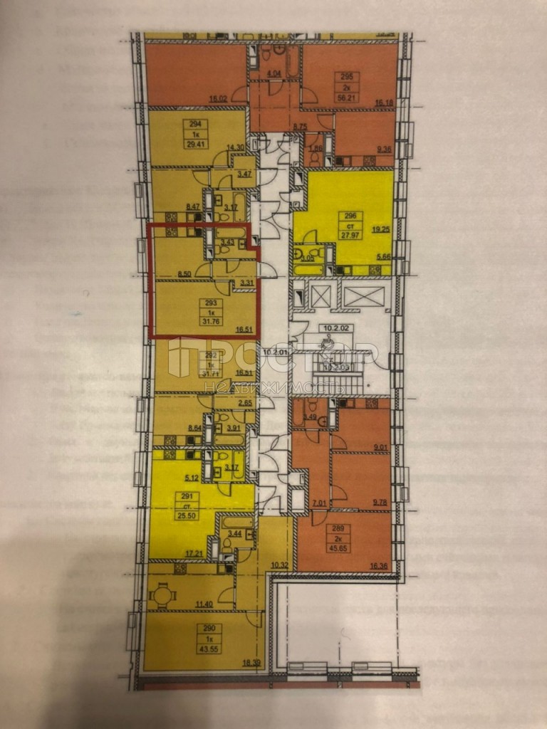 1-комнатная квартира, 31.76 м² - фото 5