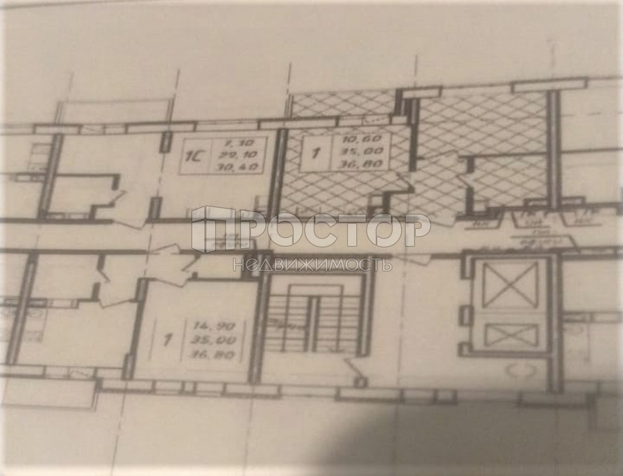 1-комнатная квартира, 36.8 м² - фото 3