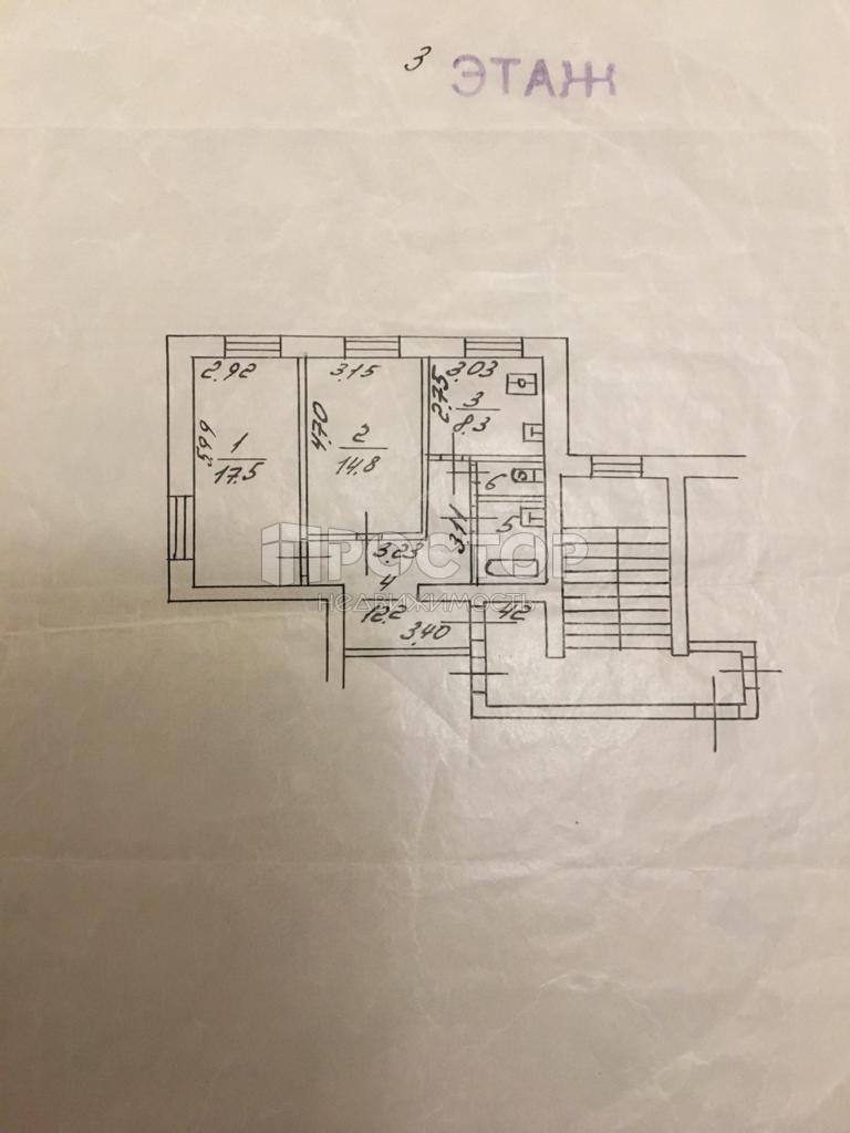 2-комнатная квартира, 58 м² - фото 12