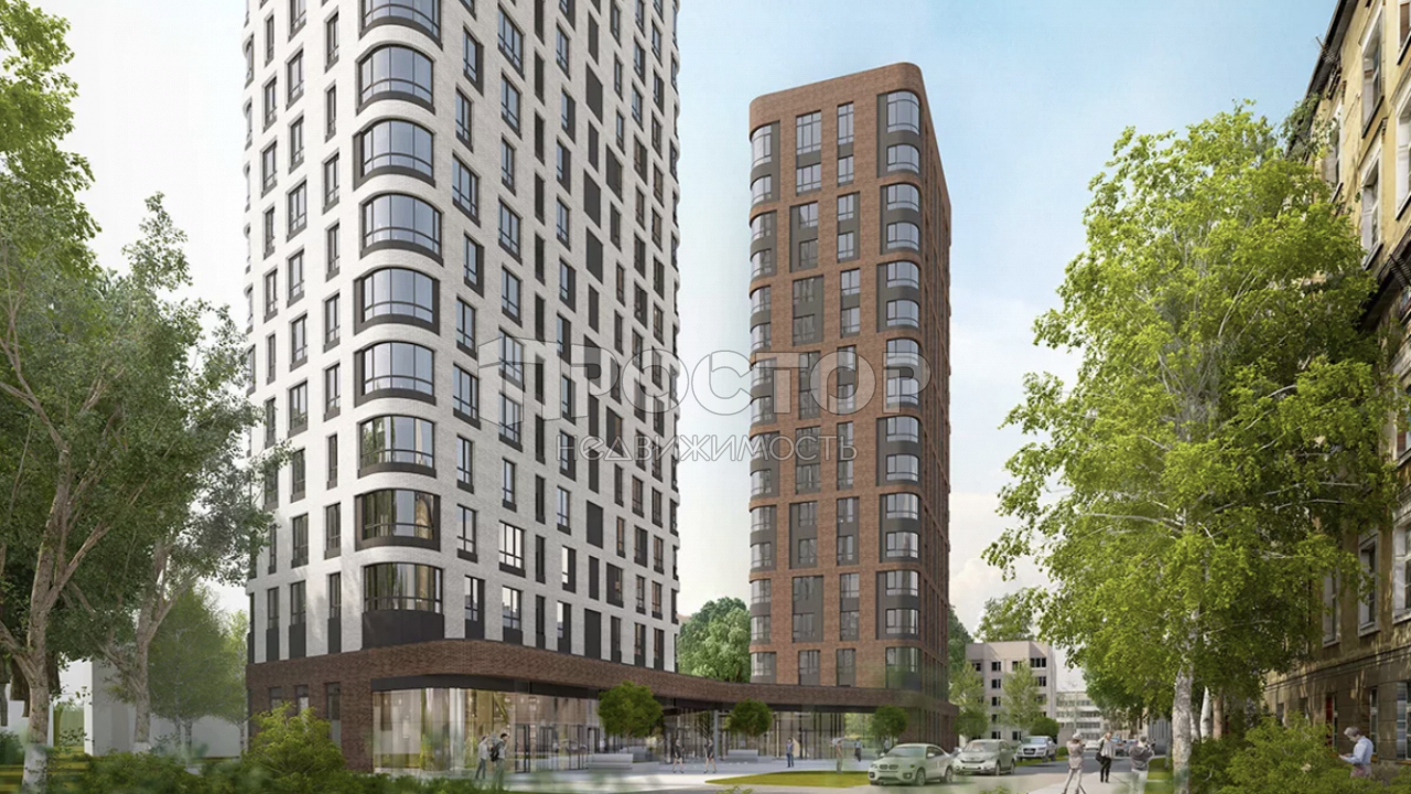 Студия, 27 м² - фото 2