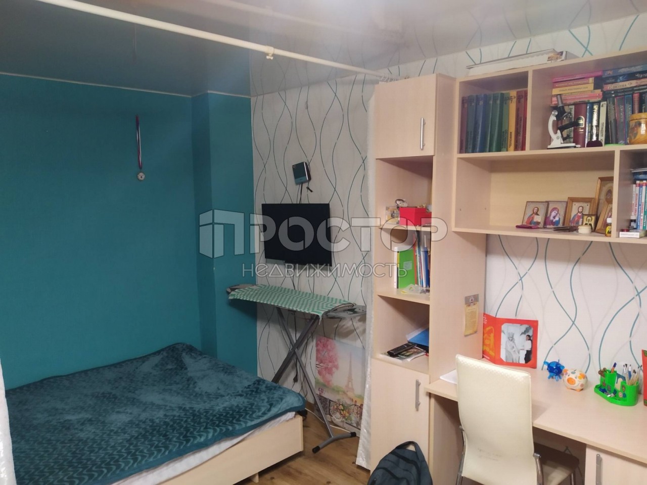 1-комнатная квартира, 34.8 м² - фото 2