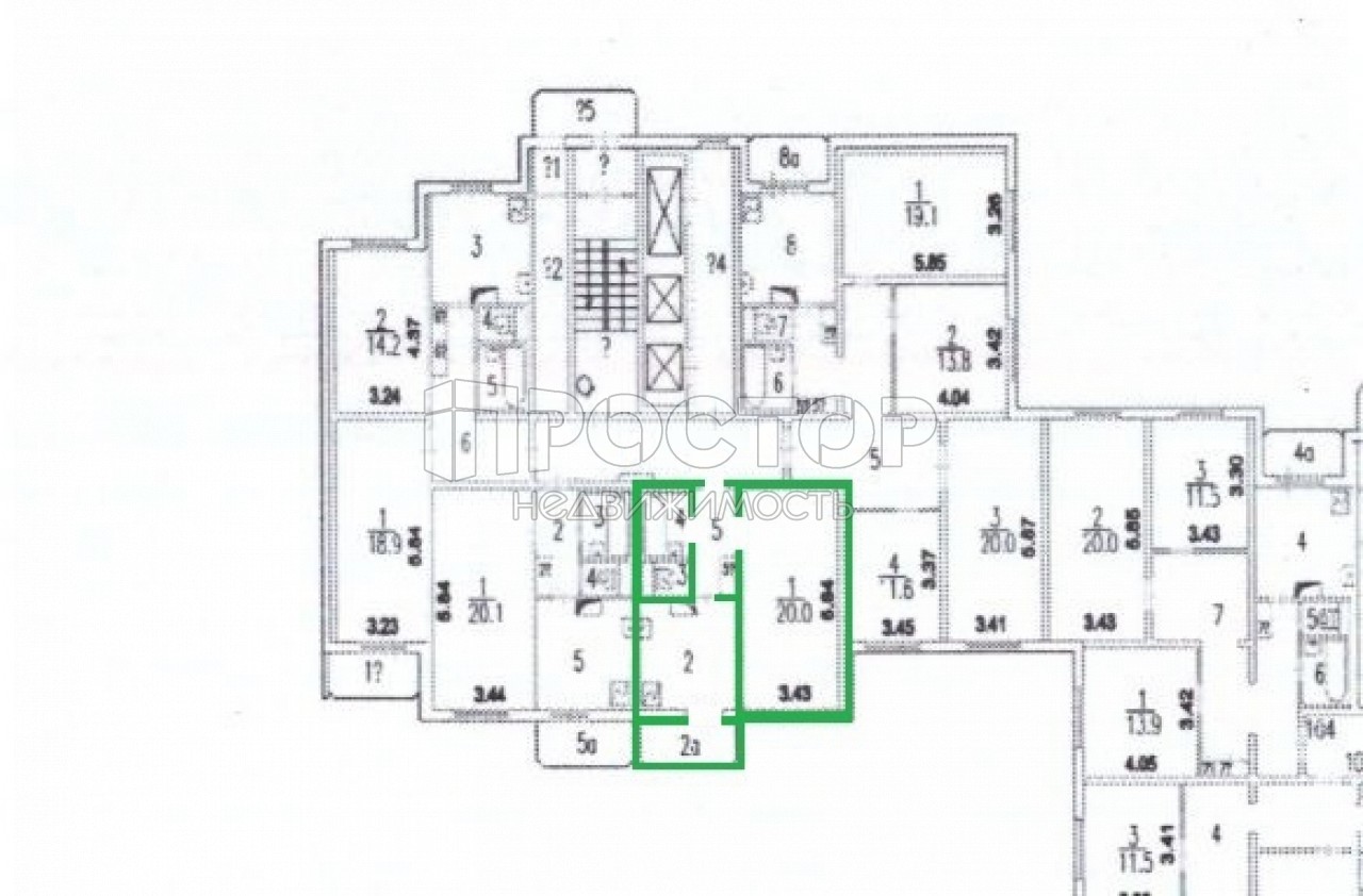 1-комнатная квартира, 39.1 м² - фото 5