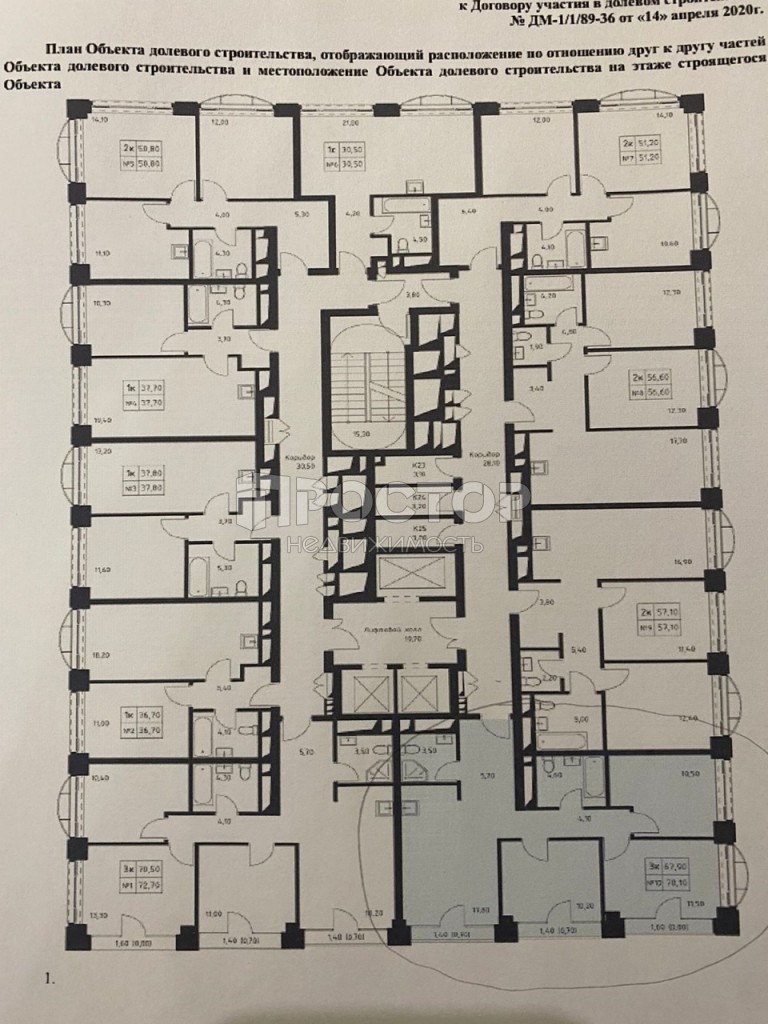 3-комнатная квартира, 71 м² - фото 3