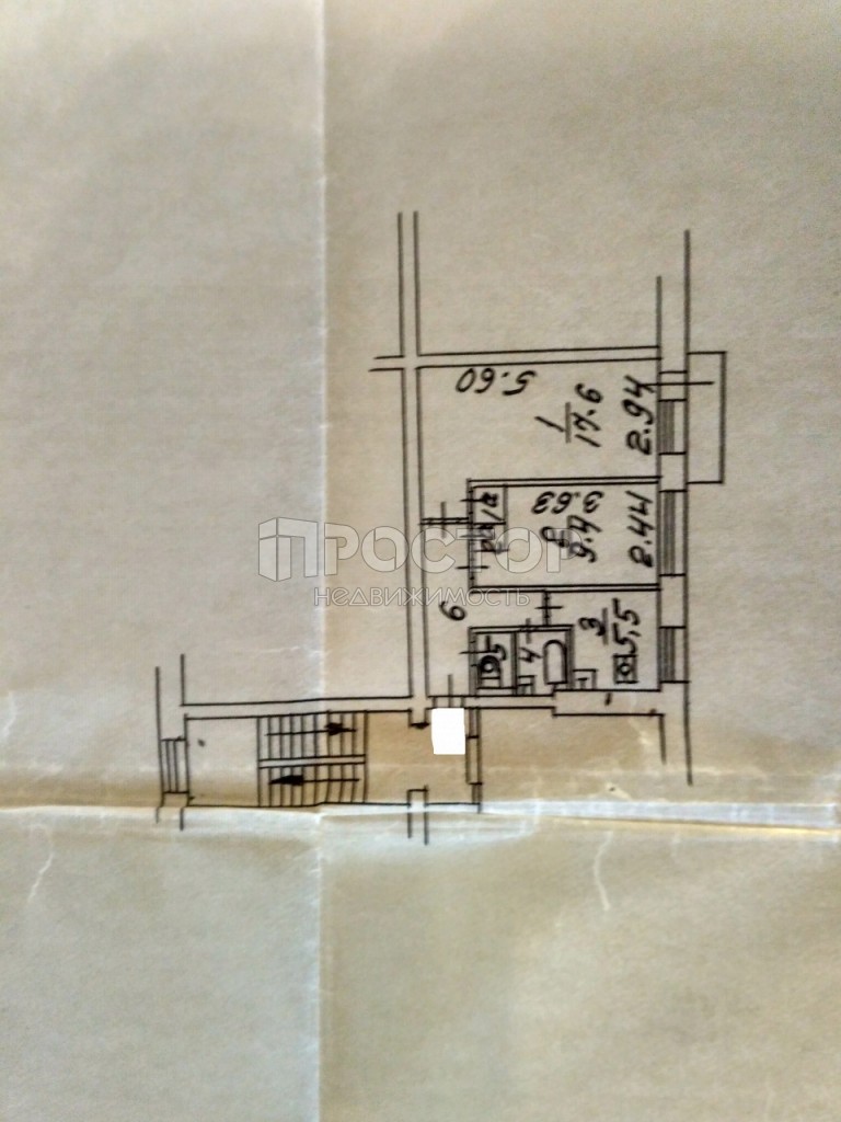 2-комнатная квартира, 44 м² - фото 6