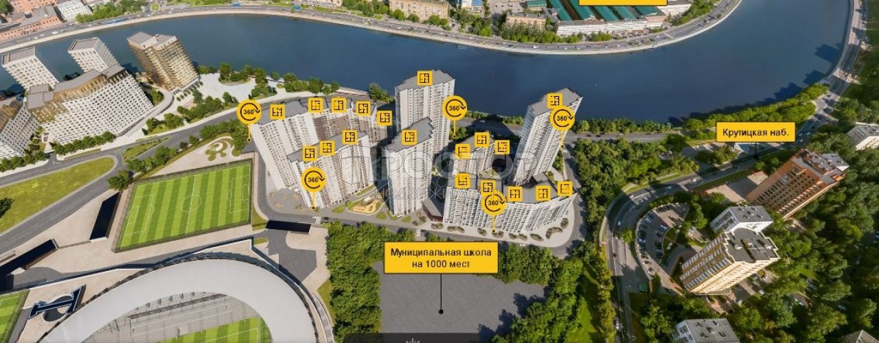 2-комнатная квартира, 63.99 м² - фото 3