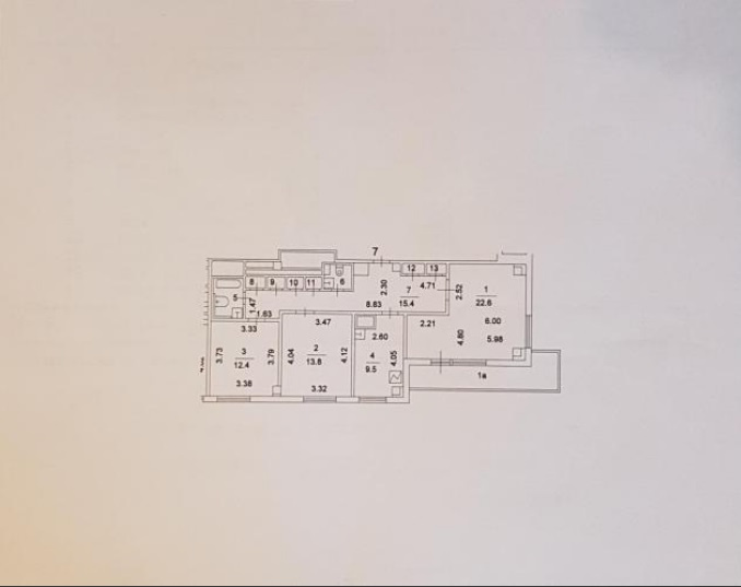 3-комнатная квартира, 82 м² - фото 14