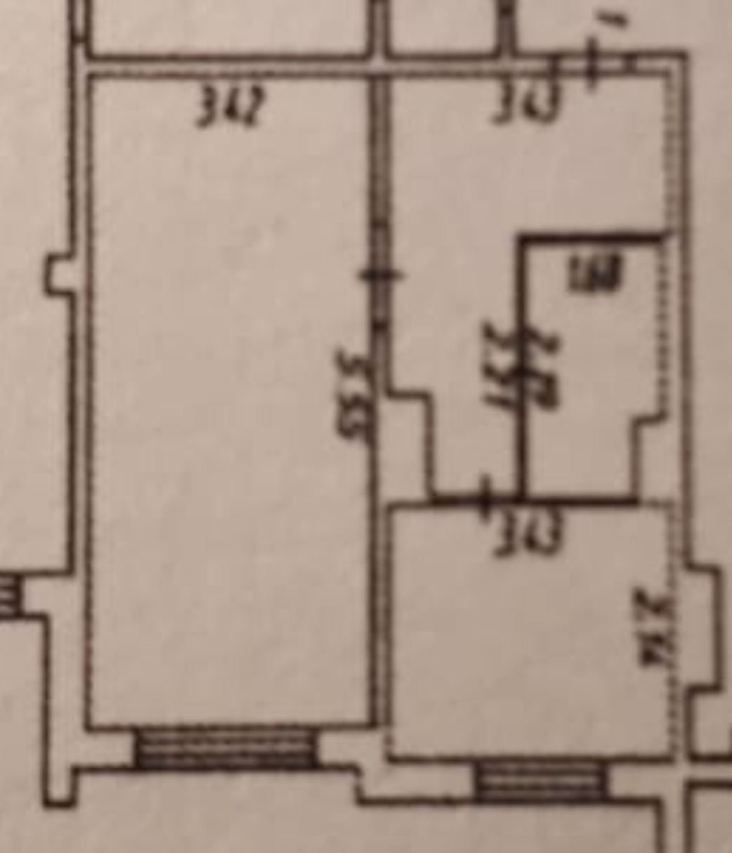 1-комнатная квартира, 38 м² - фото 20