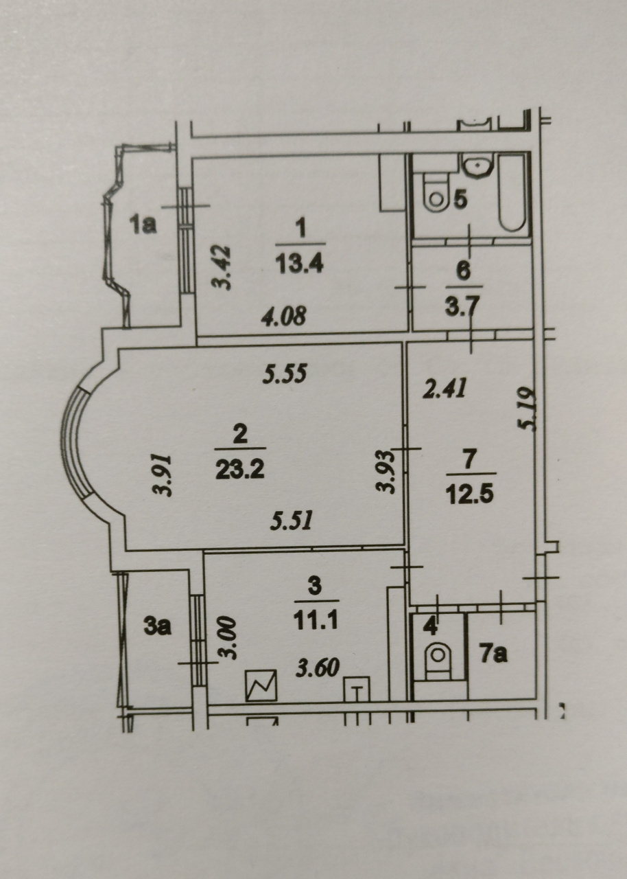 2-комнатная квартира, 71.1 м² - фото 19