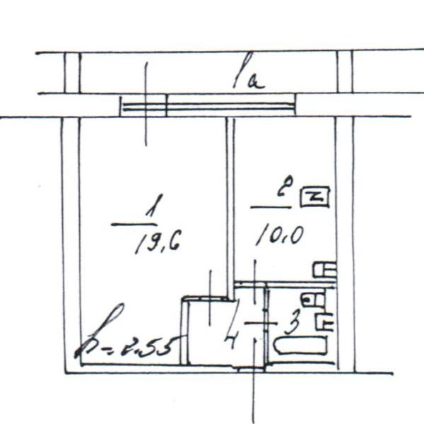 1-комнатная квартира, 40 м² - фото 15