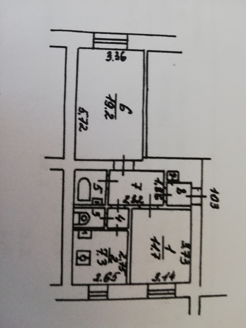 2-комнатная квартира, 50.4 м² - фото 14