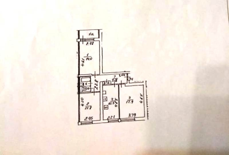 3-комнатная квартира, 65.7 м² - фото 20