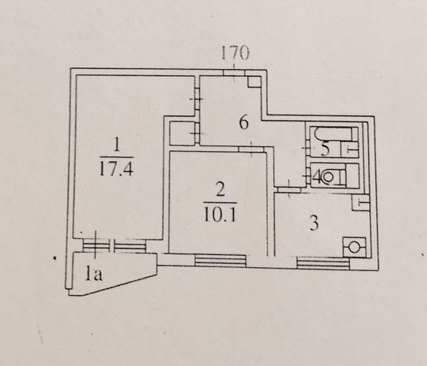 2-комнатная квартира, 44.3 м² - фото 10
