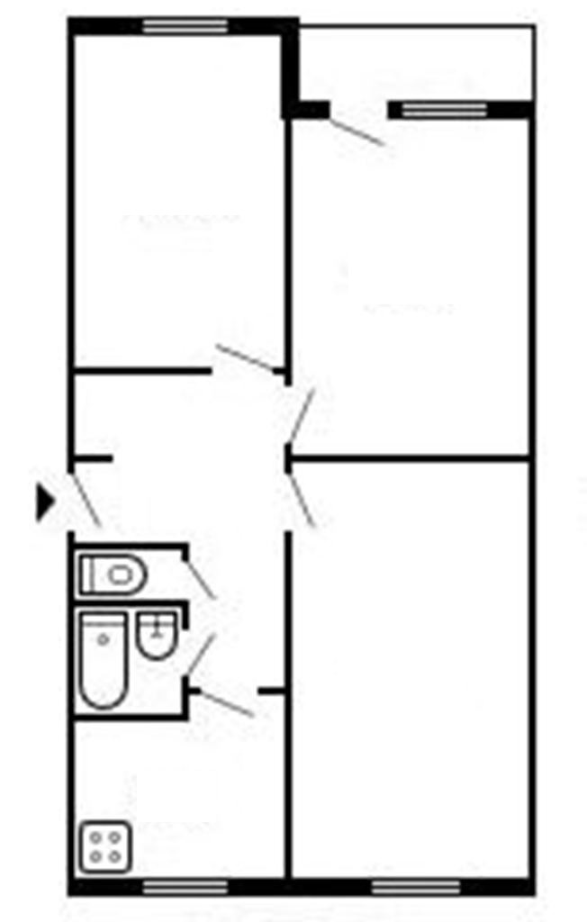 3-комнатная квартира, 61.3 м² - фото 9
