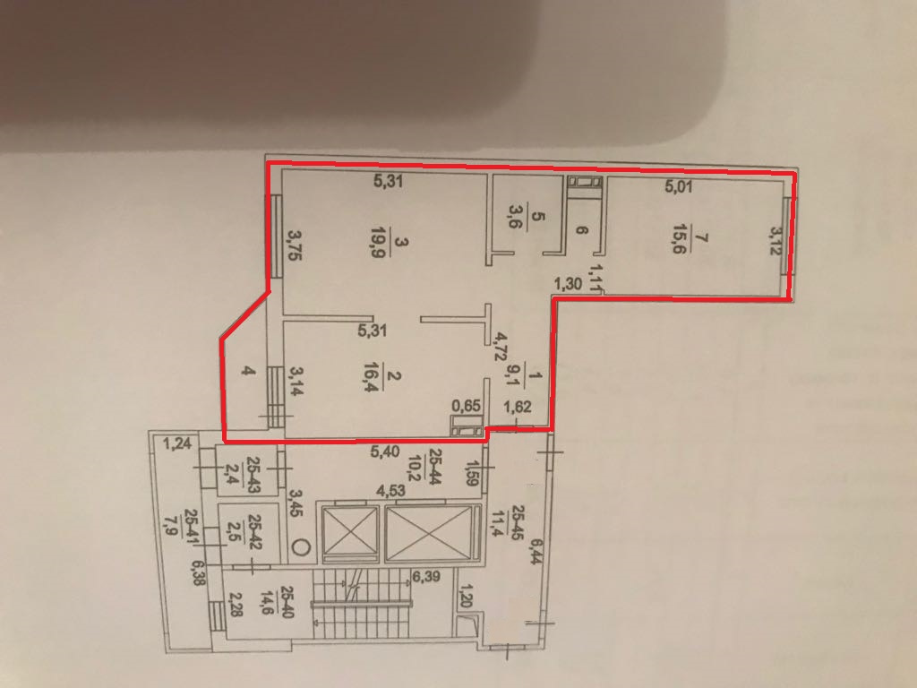 2-комнатная квартира, 66 м² - фото 3