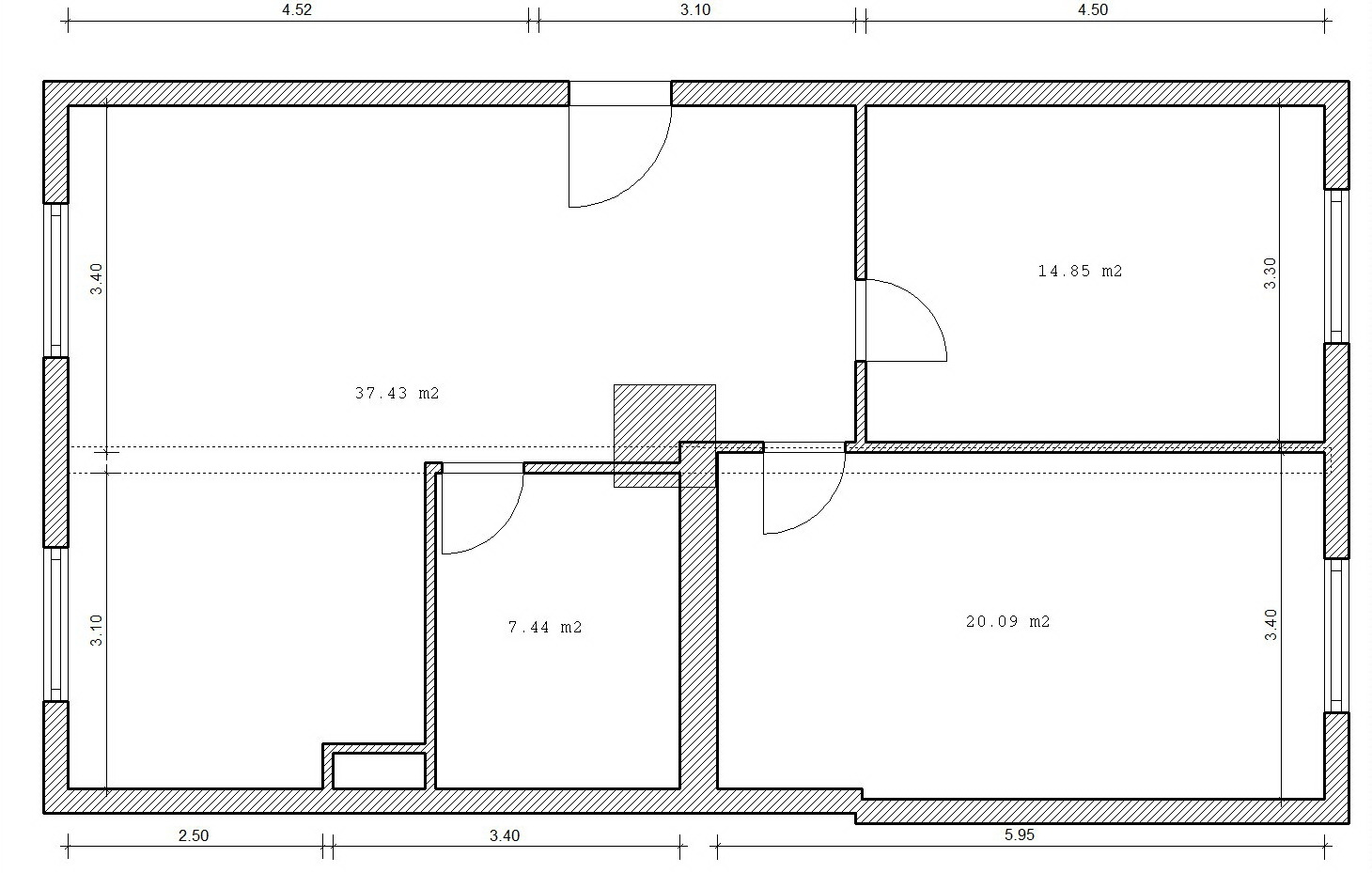 3-комнатная квартира, 78 м² - фото 2