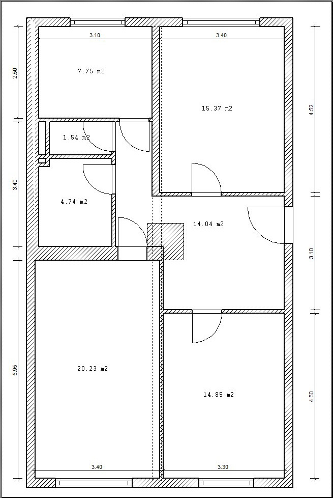 3-комнатная квартира, 78 м² - фото 8