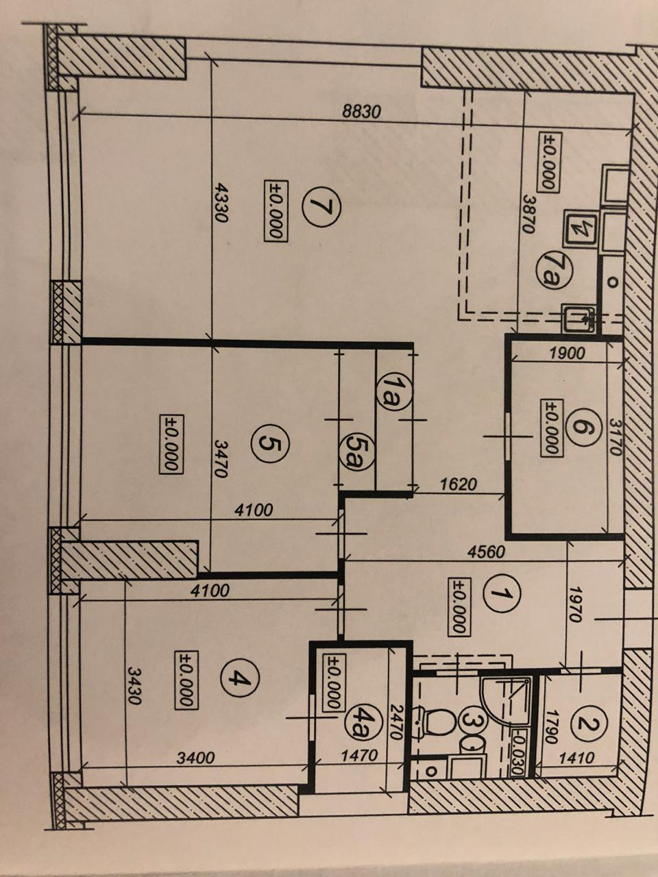 3-комнатная квартира, 98 м² - фото 15