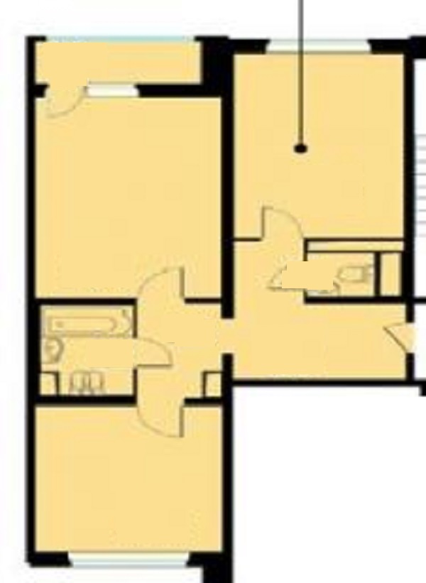 2-комнатная квартира, 60.6 м² - фото 8