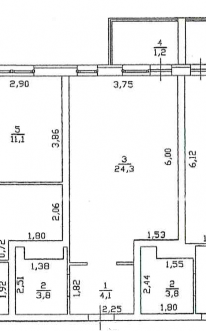 1-комнатная квартира, 32.2 м² - фото 8