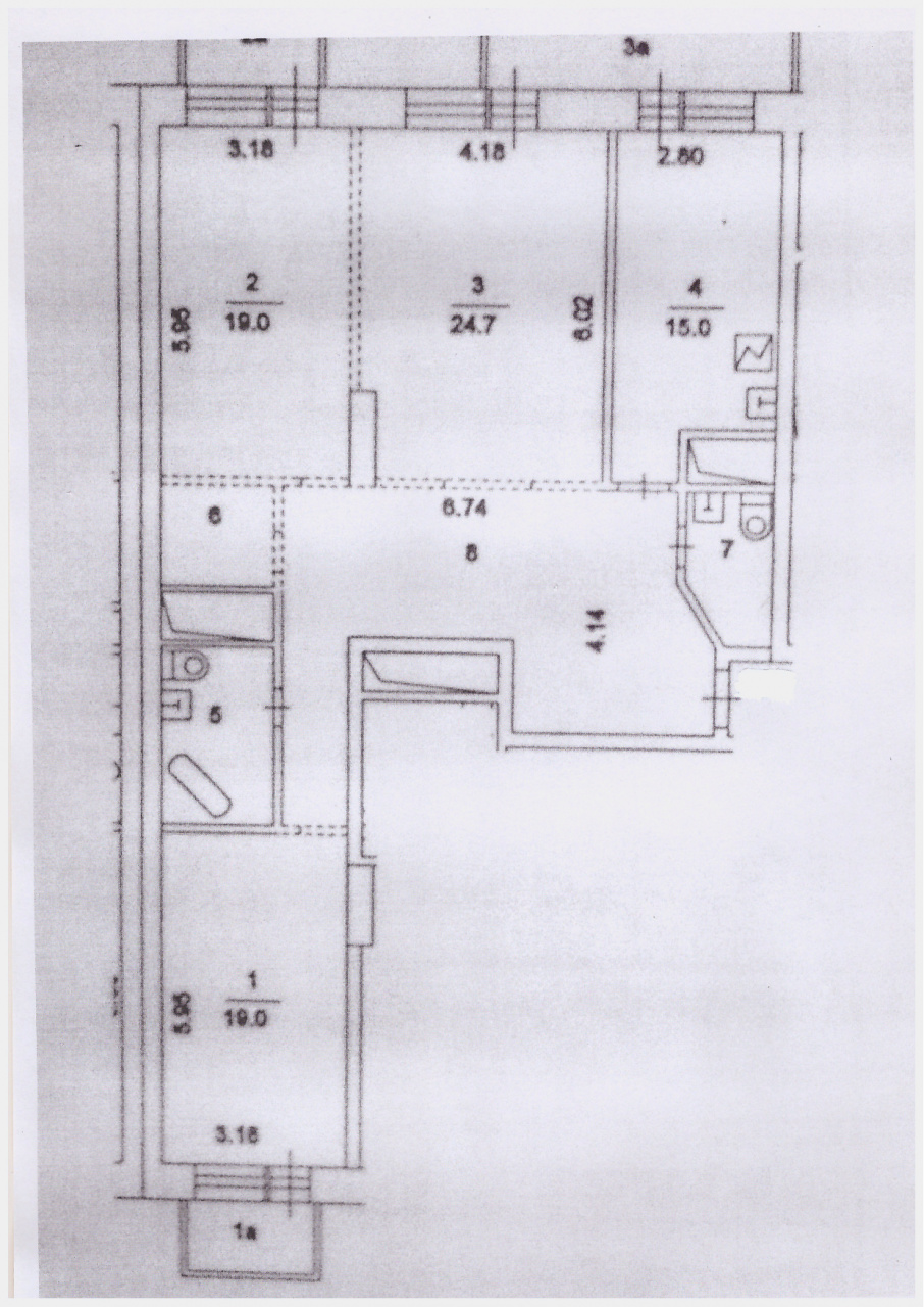 3-комнатная квартира, 118.3 м² - фото 17