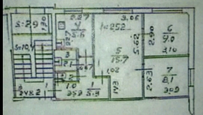 3-комнатная квартира, 46 м² - фото 4