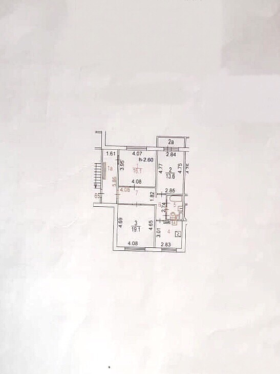 3-комнатная квартира, 83 м² - фото 24