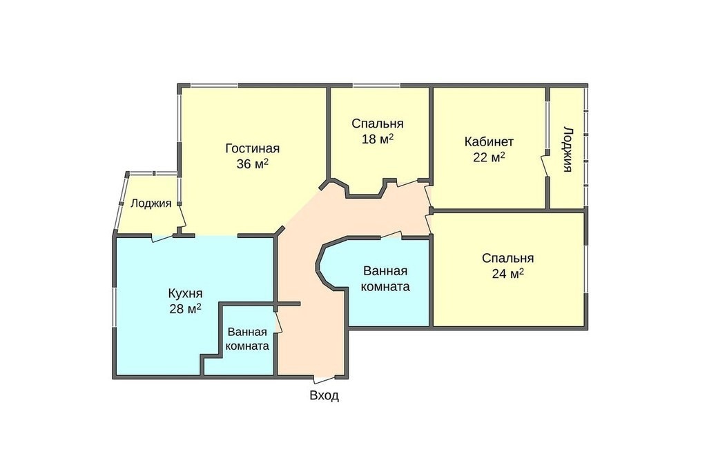 4-комнатная квартира, 155.2 м² - фото 24